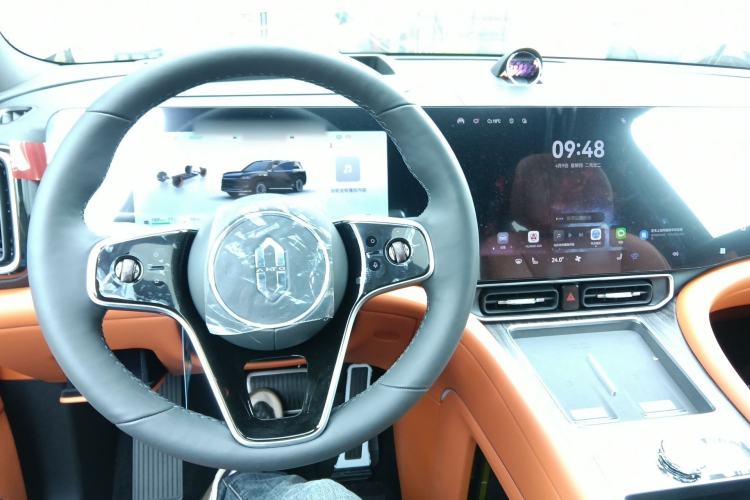 Used Hima AITO M9 2025 Extended-Range Max Version 52 kWh 6-Seater Edition Steering Wheel