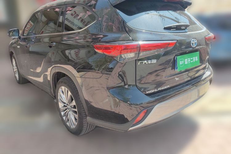 Used Toyota Highlander 2022 Dual-Engine 2.5L Four-Wheel Drive Prestige Version 7 Seats Exterior 3