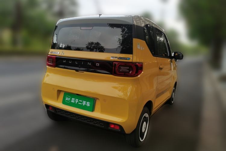 Used Wuling Hongguang MINIEV 2021 Macaron Premium Model – Lithium-NMC Rear Right 45 Deg