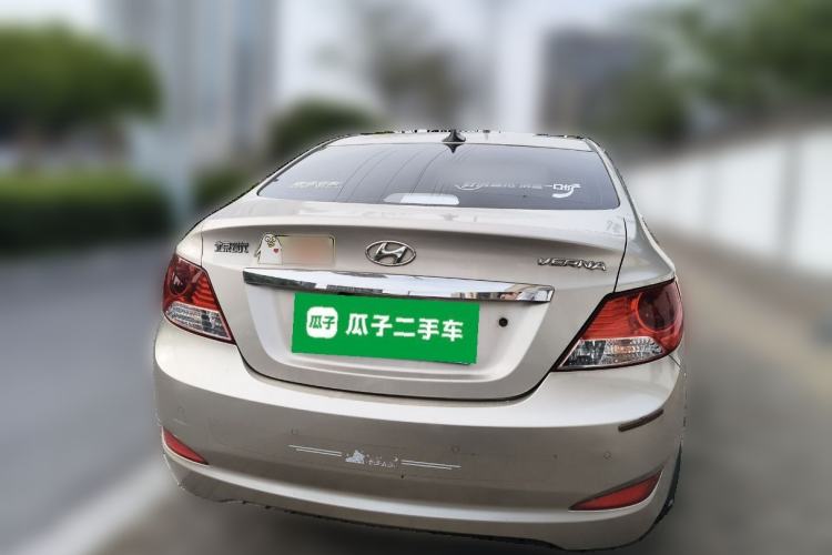 Used Hyundai Verna (older generation) 2010 Sedan 1.4L Automatic Fashionable GT Model Rear
