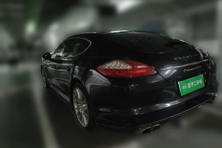 Used Porsche Panamera 2010 Panamera Turbo 4.8T Rear Left 45 Deg