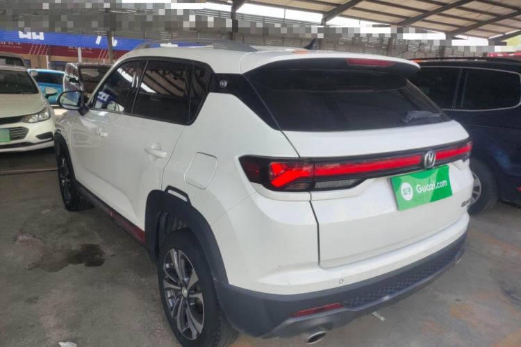 Used CHANGAN CS35PLUS 2021 Revised Version Blue Whale NE 1.4T DCT Luxury Edition Rear Left 45 Deg