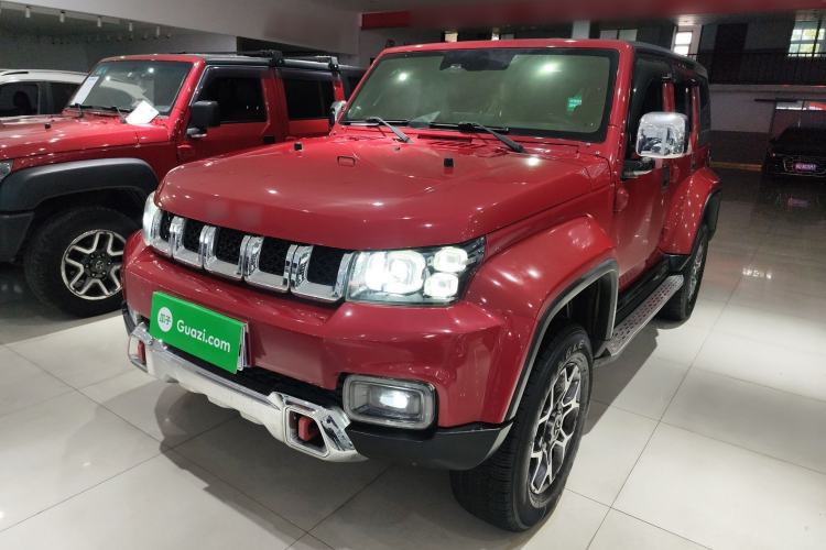 Used BAIC Off-Road BJ40 2019 PLUS 2.3T Automatic Four-Wheel Drive Flagship Edition China VI Emission Standard