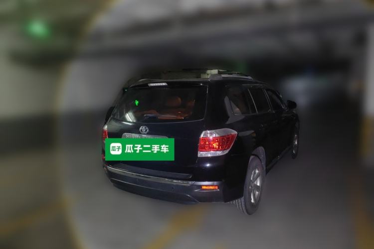 Used Toyota Highlander 2012 2.7L 2WD 5-Seater Elite Edition Rear Right 45 Deg