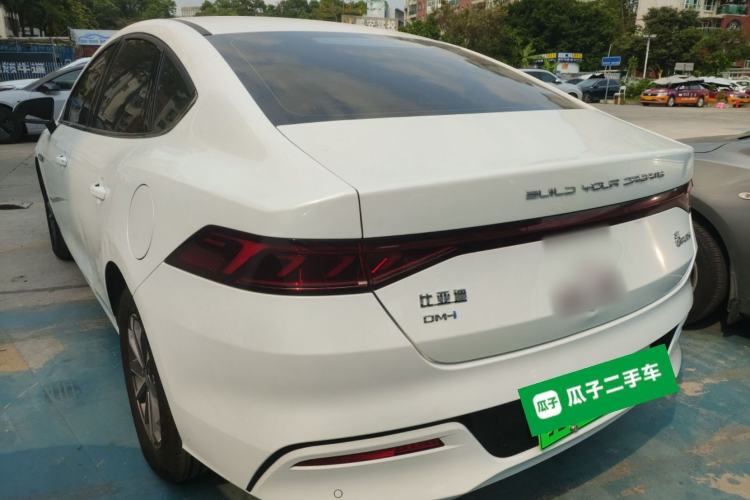 Used BYD Qin PLUS 2024 HONOR Edition DM-i 55KM Leading Model Rear Left 45 Deg