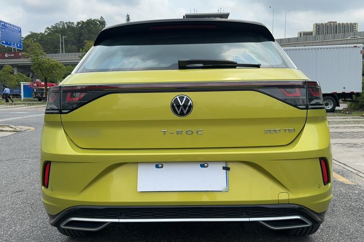 Used Volkswagen T-ROC 2023 300TSI DSG Two-Wheel Drive Starlight Edition Rear