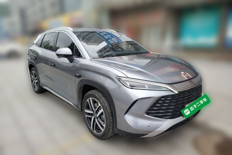 Used BYD Song L DM-i 2025 Intelligent Driving Version 112 km Leading Trim Front Right 45 Deg