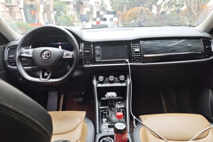 Used Skoda Kodiaq GT 2019 TSI330 Two-Wheel-Drive Luxury Edition China VI Standard Center Console