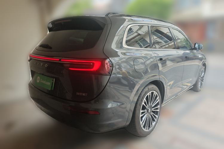 Used Hima AITO M7 2024 1.5T Intelligent Driving 4WD Max Edition 5 Seats Rear Right 45 Deg