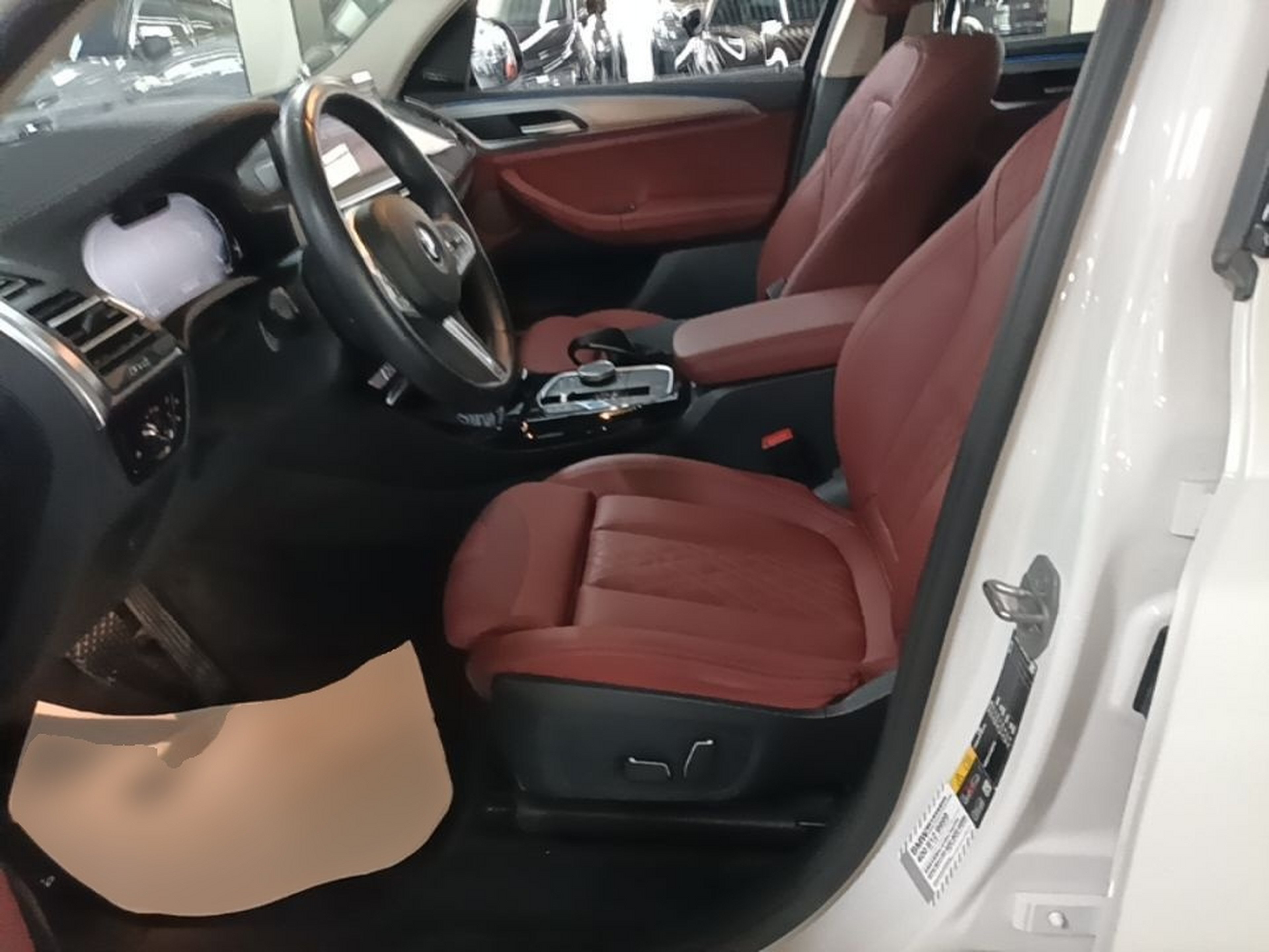 Avant de la voiture