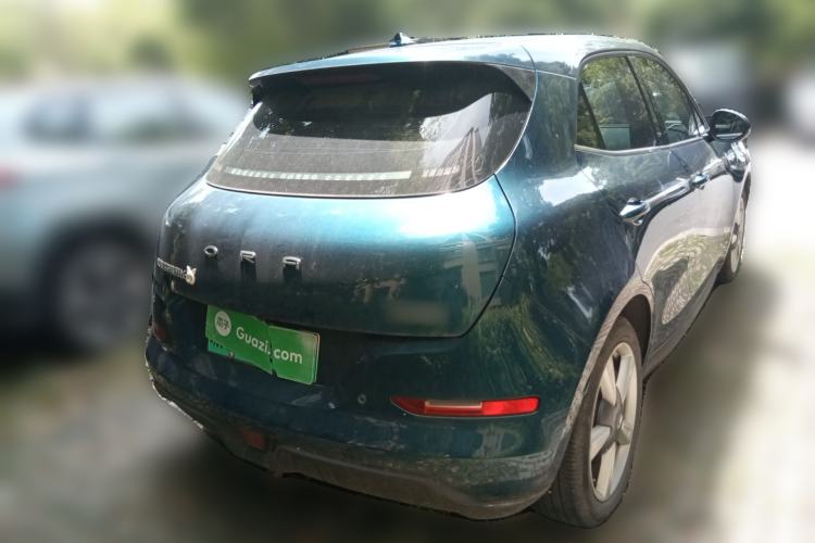 Used ORA Good Cat 2022 400km Standard Range Luxury Version Ternary Lithium Rear Right 45 Deg