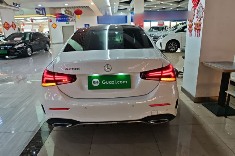 Used Mercedes-Benz A-Class 2022 Second Facelift A 200 L Sport Sedan Fashion Version Rear