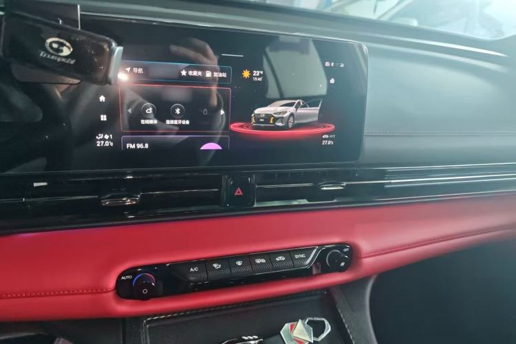 Used GAC Trumpchi EMPOW 2023 Shadow Leopard H Smart Hybrid Edition Audio And AC Panel