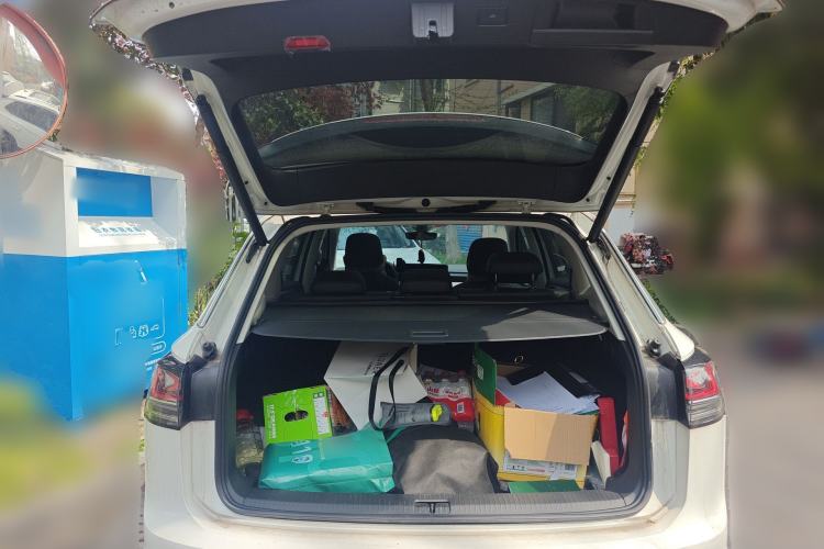 Used Volkswagen Tayron 2024 330TSI Two-Wheel Drive Luxury Plus Advanced Version Trunk