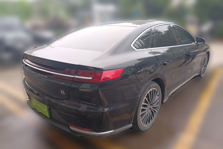 Used BYD Han 2020 EV Long-Range Luxury Model Rear Right 45 Deg