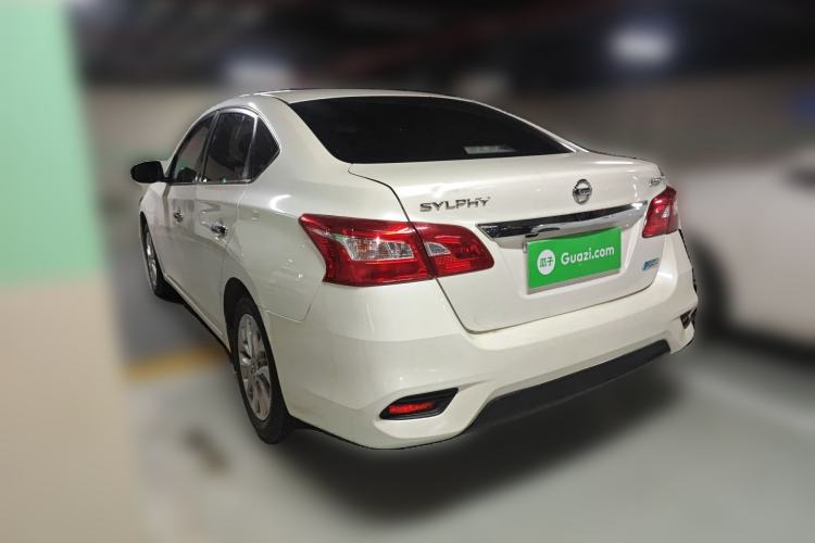 Used Nissan Sylphy 2019 1.6XV CVT Smart Connect Luxury Edition China V Standard Rear Left 45 Deg