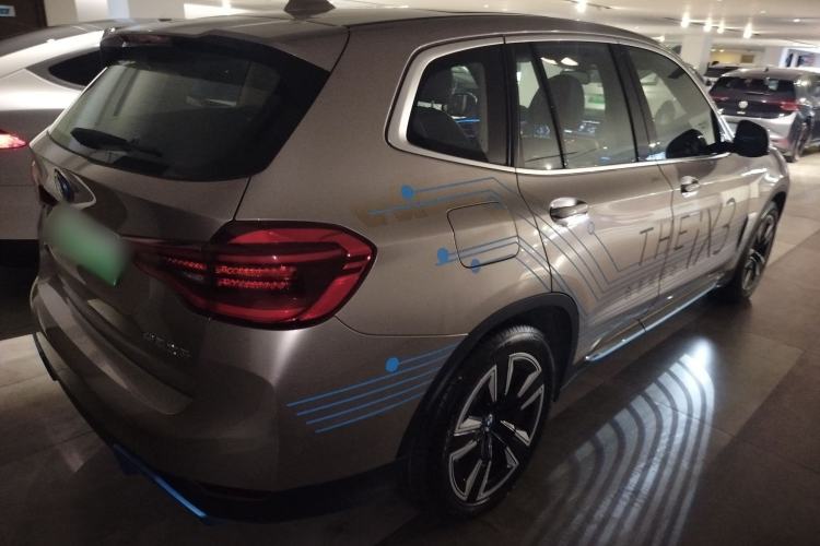 Used BMW iX3 2021 Leading Model Rear Right 45 Deg