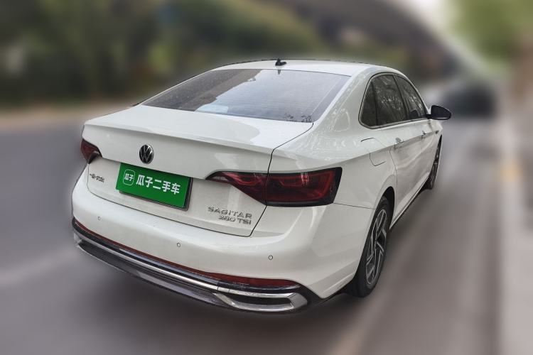 Used Volkswagen Sagitar 2023 280TSI DSG Excellence Plus Edition Rear Right 45 Deg