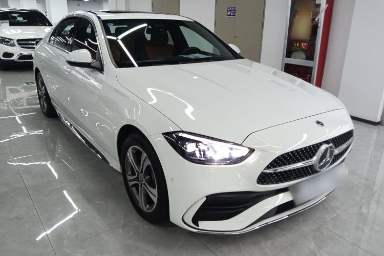 Used Mercedes-Benz C-Class 2022 Restyled C 200 L Sport Edition Front Right 45 Deg