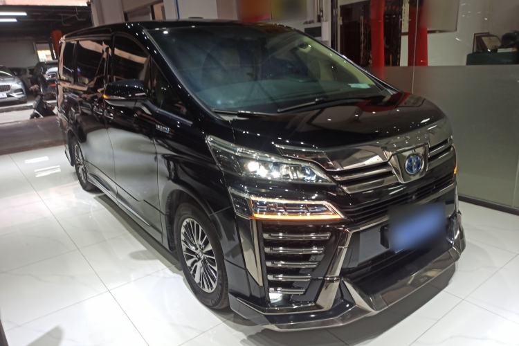 Used Toyota Vellfire 2020 Dual-Engine 2.5L HV Prestige Edition Front Right 45 Deg