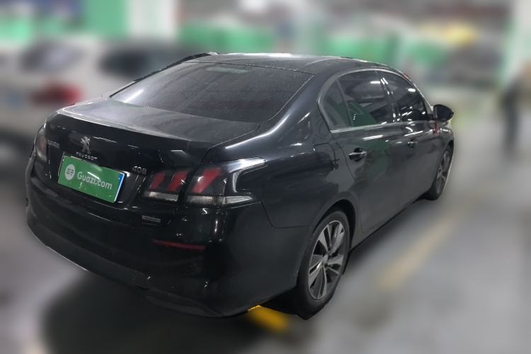 Used Peugeot 408 2020 360THP 10th Anniversary Edition Rear Right 45 Deg