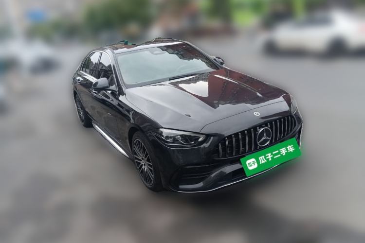 Used Mercedes-Benz C-Class 2022 C 260 L Sport Edition Front Right 45 Deg