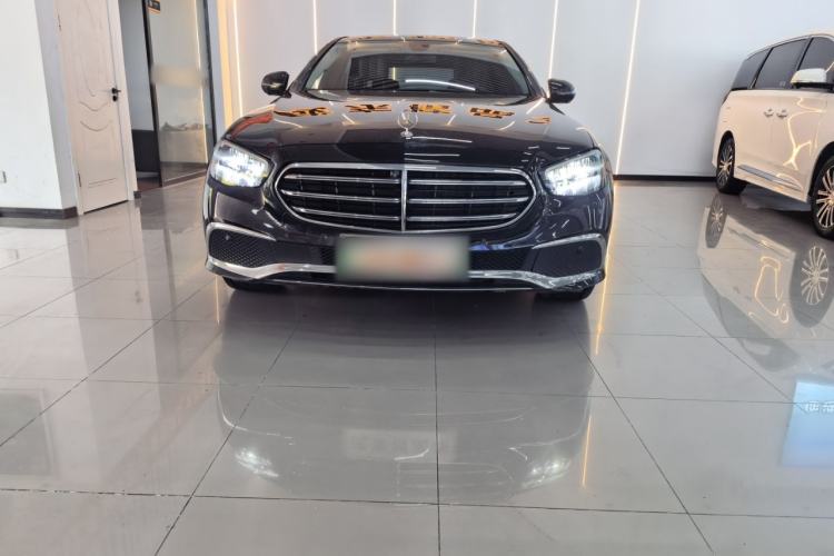 Used Mercedes-Benz E-Class New Energy 2023 E 350 e L Plug-in Hybrid Sedan Front