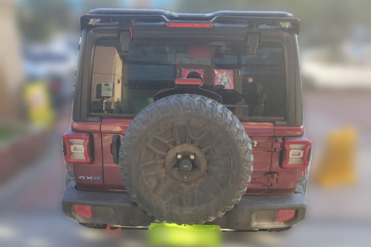 Used Jeep Wrangler New Energy 2021 Four-Door 2.0T 4xe Sahara Rear