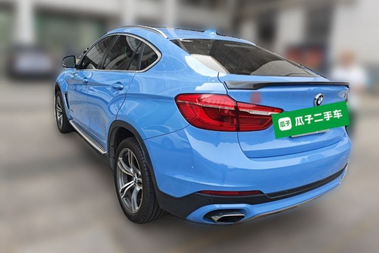 Used BMW X6 2015 xDrive35i Luxury Edition Rear Left 45 Deg