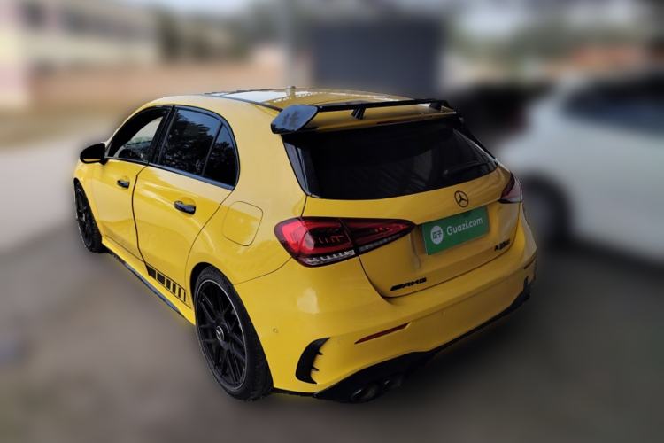 Used Mercedes-Benz A AMG 2020 AMG A 35 4MATIC Rear Left 45 Deg