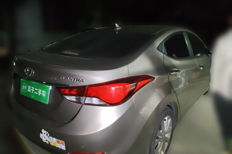 Used Hyundai Elantra (5th Generation / Langdong) 2016 1.6L Automatic Prestige Model Rear Right 45 Deg