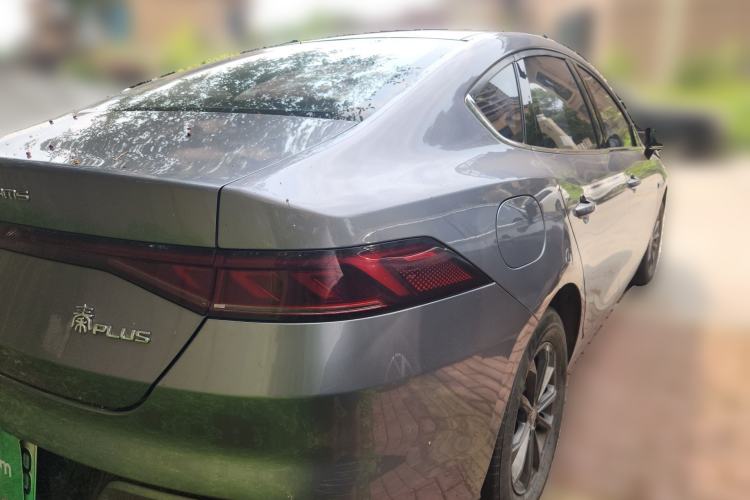 Used BYD Qin PLUS 2021 EV 400KM Leading Comfort Edition Rear Right 45 Deg