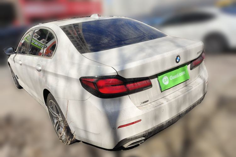 Used BMW 5 Series 2022 Second Facelift 530Li xDrive Luxury Package Rear Left 45 Deg