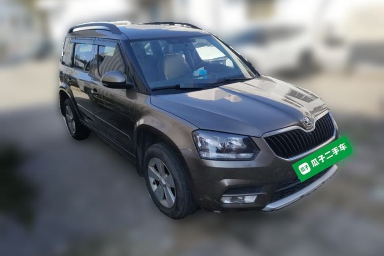 Used Skoda Yeti 2014 1.4TSI DSG Vibrant Edition Front Right 45 Deg