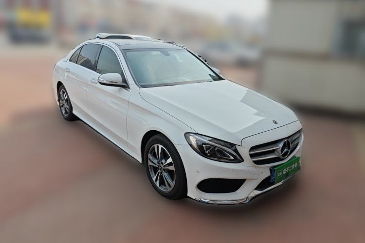 Used Mercedes-Benz C-Class 2018 C 200 L Sport Edition Front Right 45 Deg