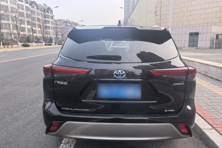 Used Toyota Highlander 2022 Dual-Engine 2.5L Four-Wheel Drive Prestige Version 7 Seats Exterior 4