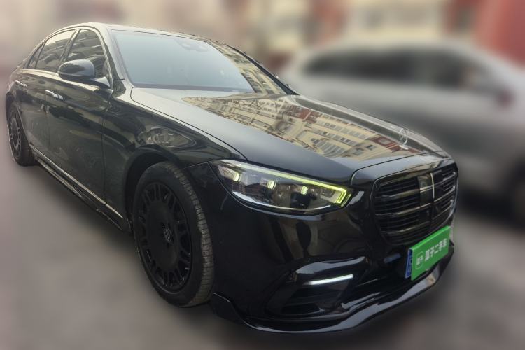 Used Mercedes-Benz S-Class 2022 S 400 L Business Model Front Right 45 Deg