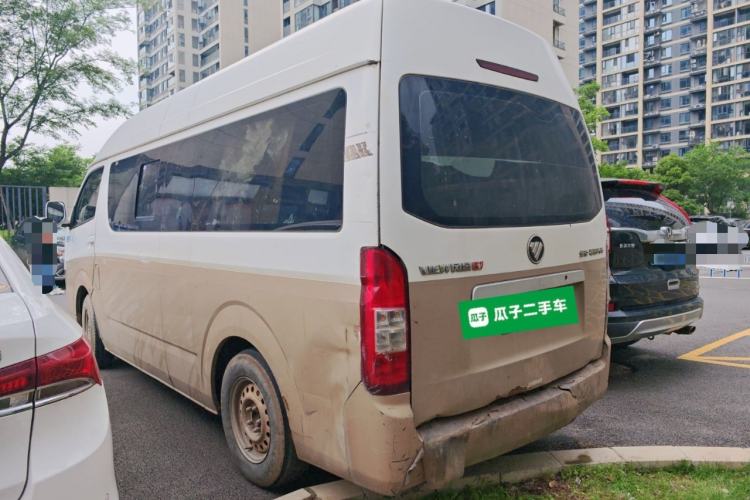 Used Foton Scenic G7 2016 2.0L Commercial Version Long Wheelbase High Roof – 4Q20M Rear Left 45 Deg