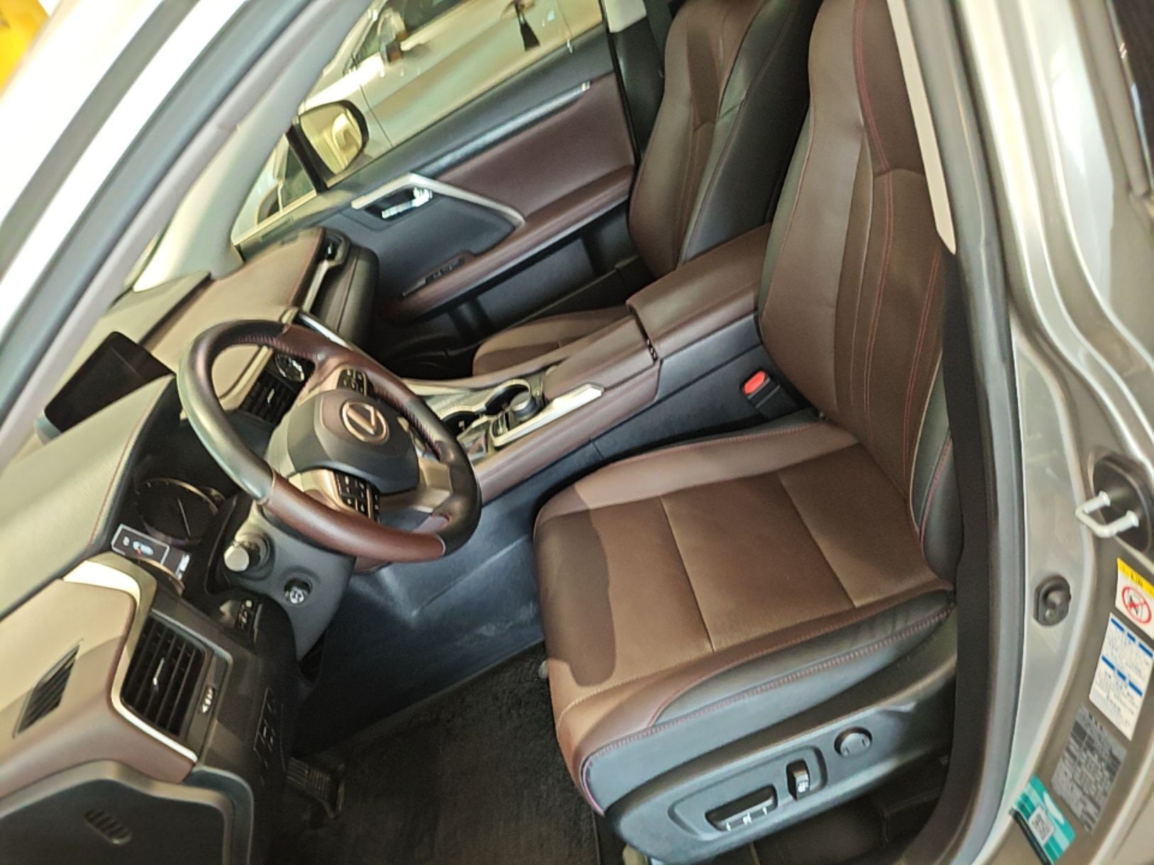 Avant de la voiture