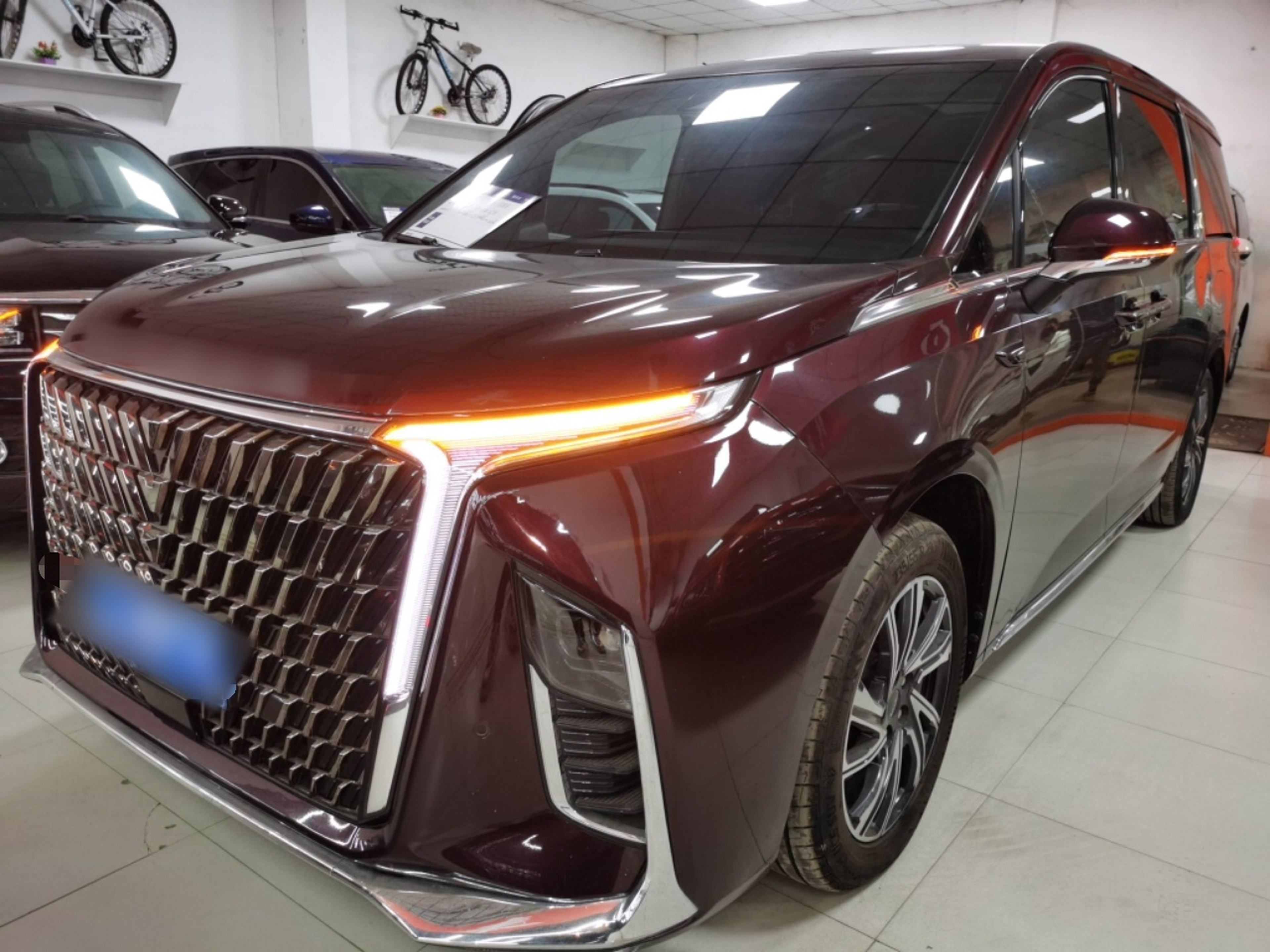 تحت مقدمة السيارة