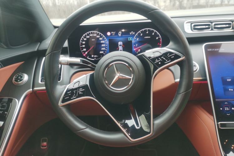 Used Mercedes-Benz S-Class 2024 S 400 L Business Model Steering Wheel