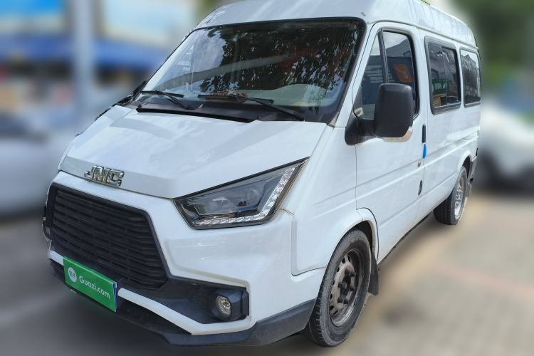 Used JMC Transit 2019 2.8T Commercial Version Short Wheelbase Mid-Roof 6-Seater China VI JX493