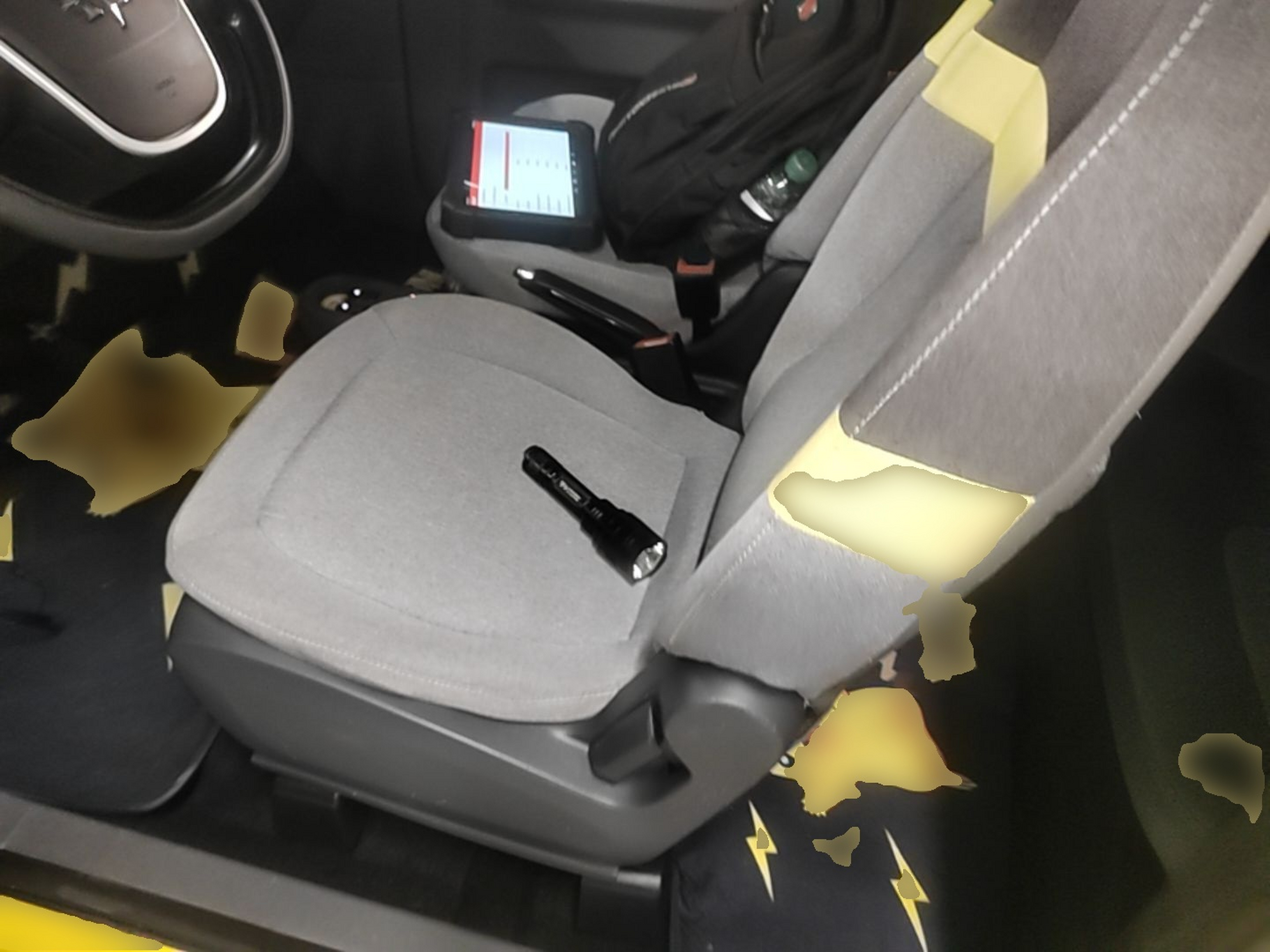 Avant de la voiture