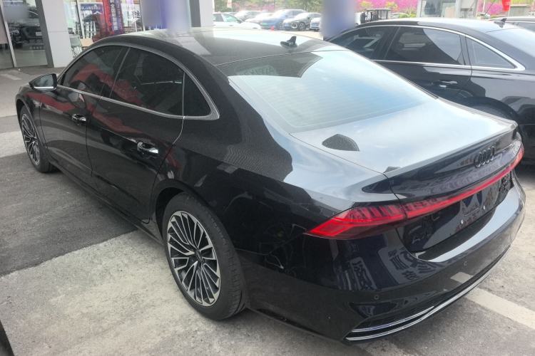 Used Audi A7L 2024 45 TFSI Luxury Edition Rear Left 45 Deg