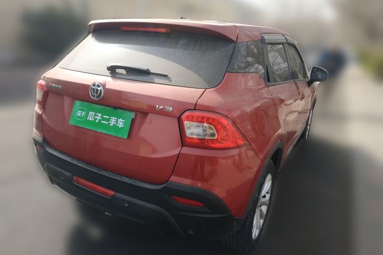 Used Brilliance V3 2016 1.5L Manual Comfort Model Rear Right 45 Deg