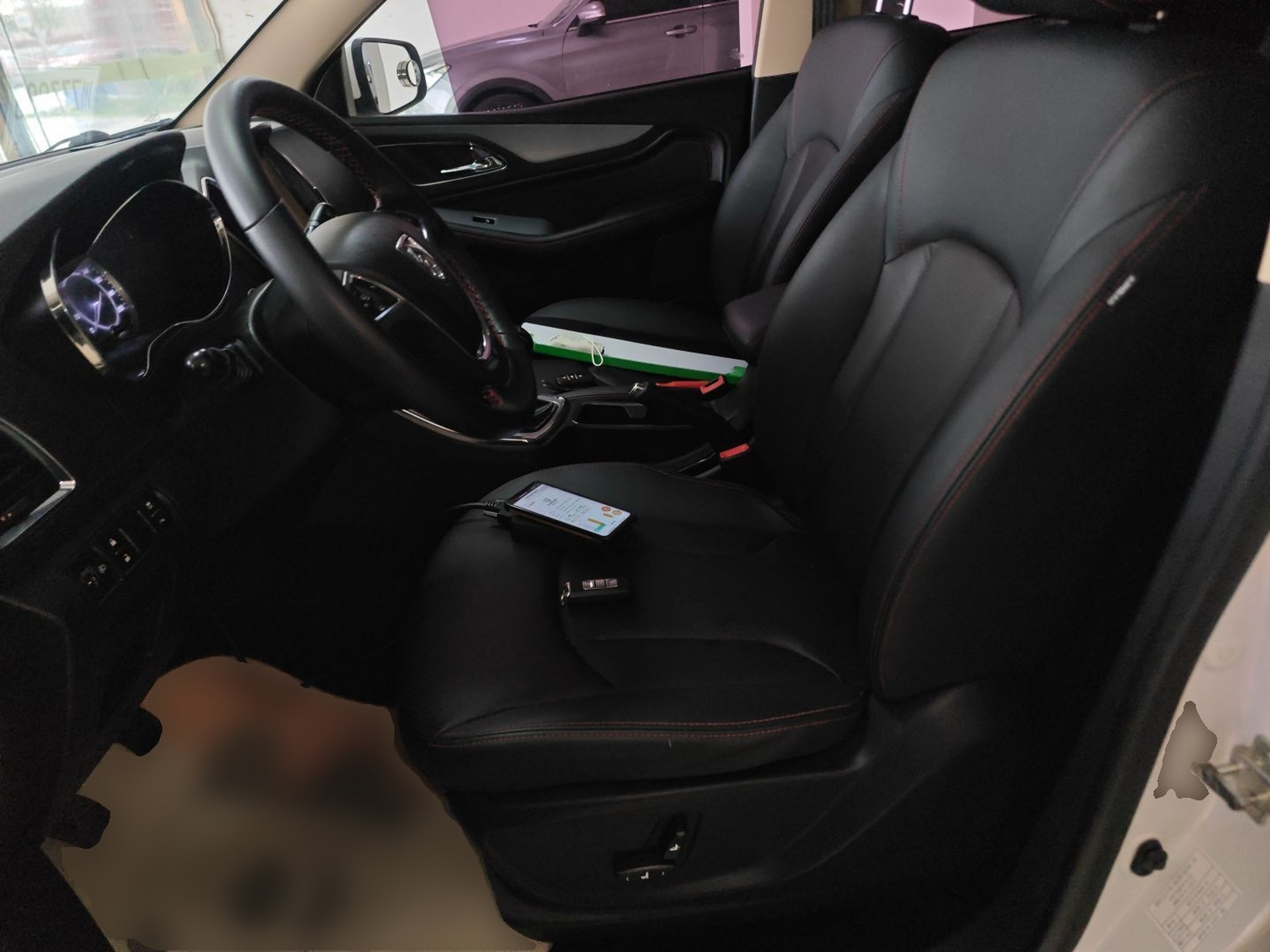 Avant de la voiture