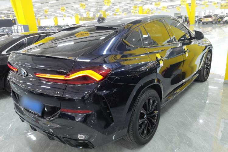 Used BMW X6 2022 Restyled xDrive40i M Sport Package Rear Right 45 Deg