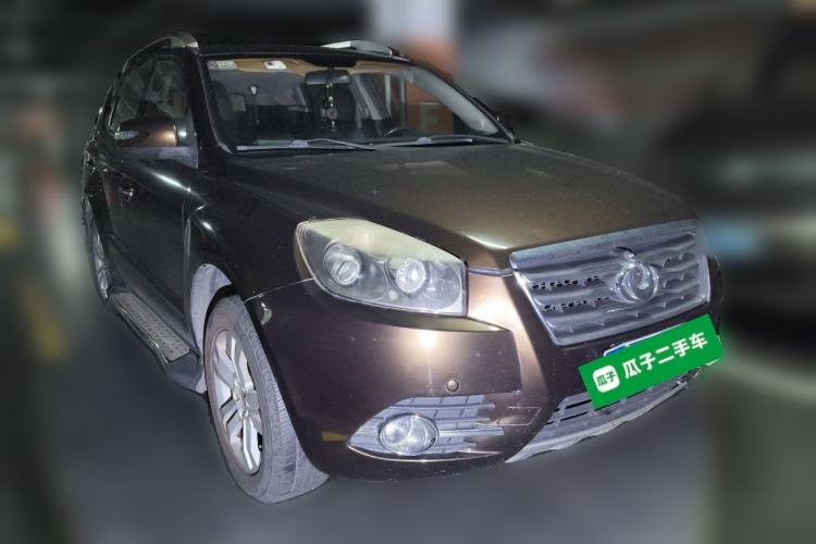 Used Geely Auto GX7 2015 Classic Edition 1.8L Manual Elite Model China IV Front Right 45 Deg