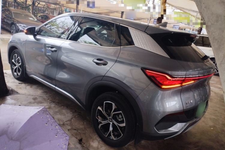 Used BYD Yuan PLUS 2024 Honor Edition 510KM Leading Model Rear Left 45 Deg