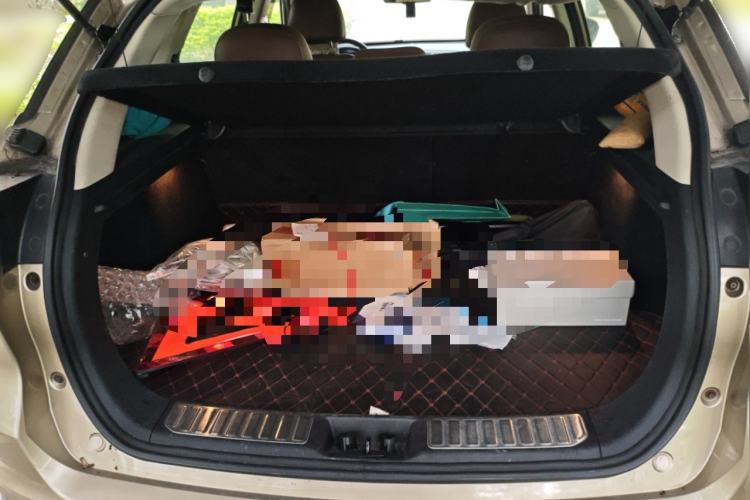 Used Geely Auto Emgrand X7 Sport 2016 1.8TD Automatic ZhiZun Version Trunk